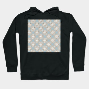 Lace blue and brown Hoodie